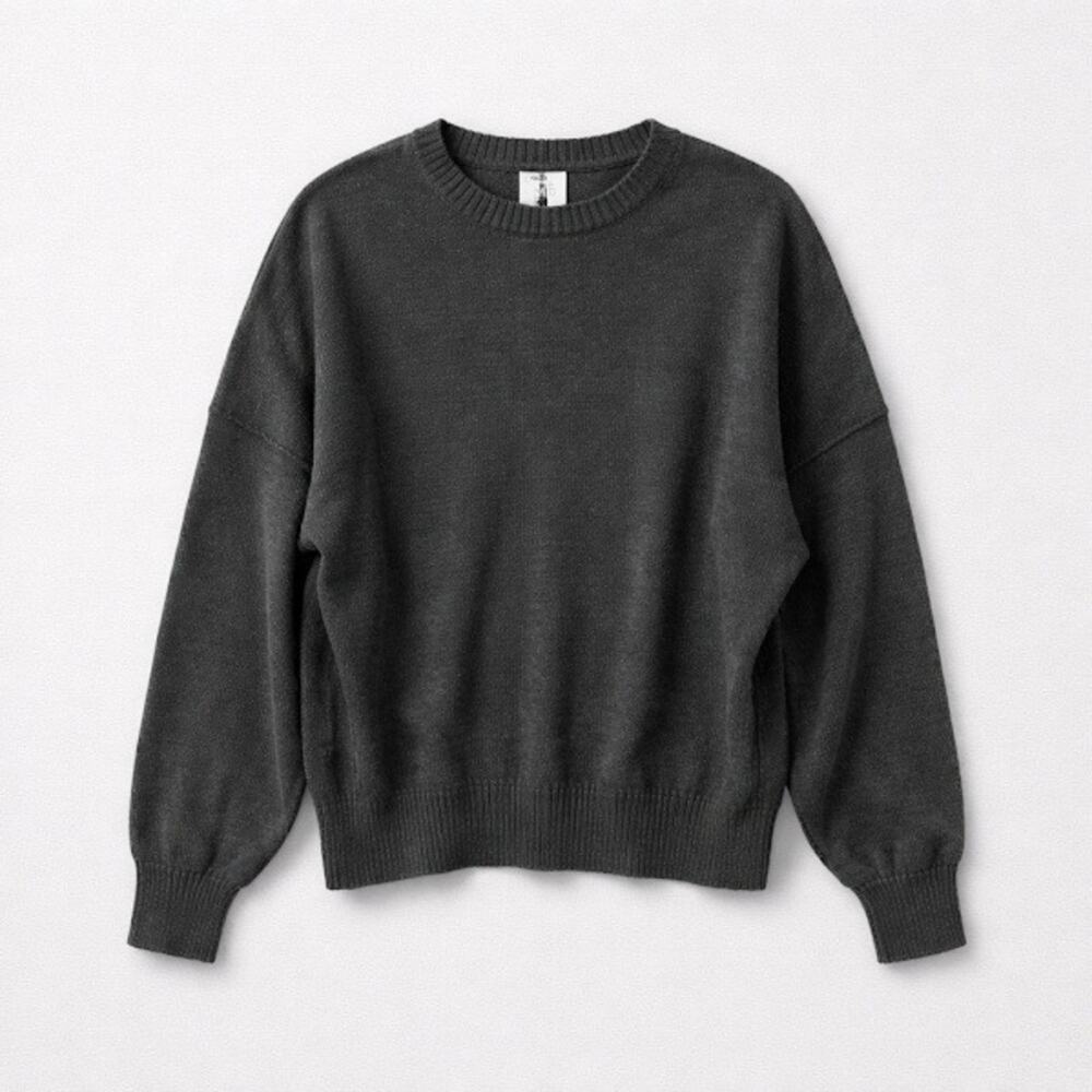BDG Urban Outfitters Mens Charcoal Grey Crewneck Knit Sweater NWT Large